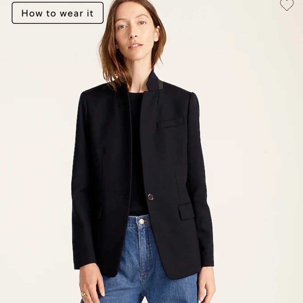 J. Crew Navy  Women's Blazer Size 2